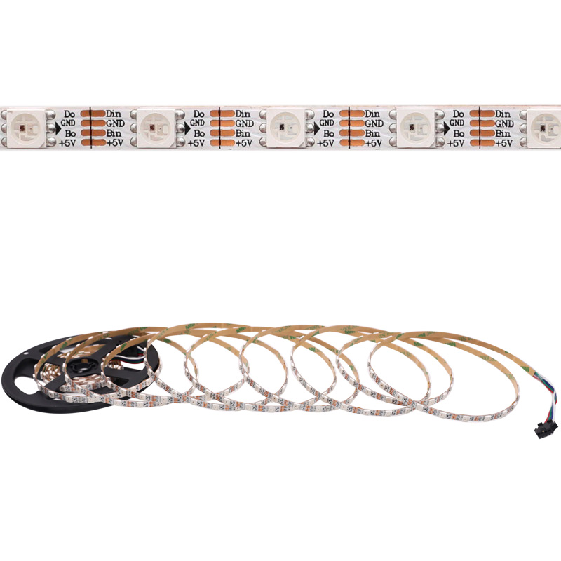 WS2813 5mm/0.20in Width 300LEDs 16.4Ft Breakpoint-continue Individual Addressable RGB LED Strip Light WS2813 5mm/0.20in Width 300LEDs 16.4Ft Breakpoint-continue Individual Addressable RGB LED Strip Light